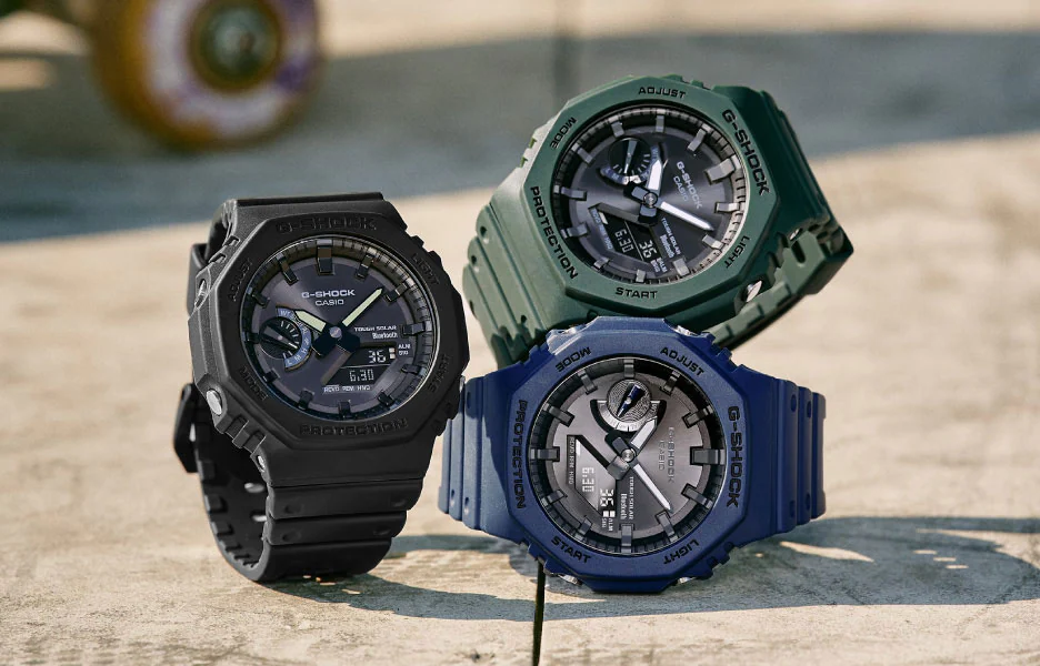 นาฬิกา Casio G-Shock ANALOG-DIGITAL GA-B2100 series รุ่น GA-B2100-3A ของแท้ รับประกัน1ปี