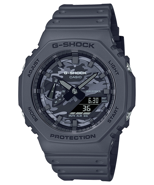 นาฬิกา Casio G-Shock Special Color Dial CAMO Utility series รุ่น GA-2100CA-8A ของแท้ รับประกัน1ปี