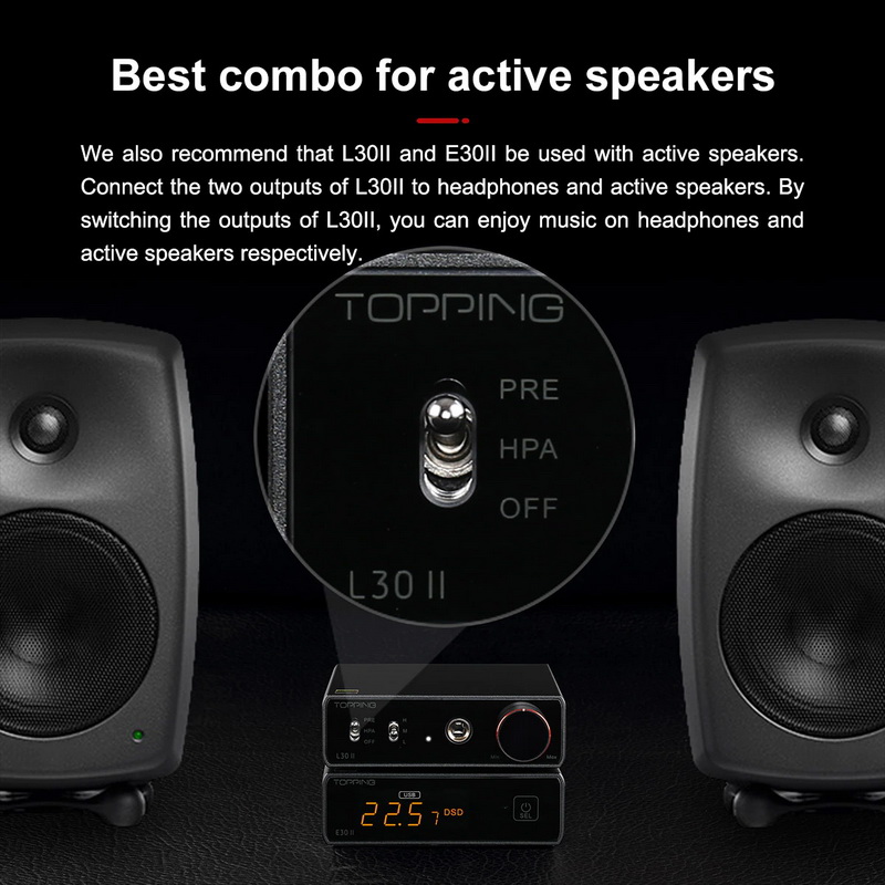 ขาย Topping L30ii NFCA Headphone Amplifier ภาคขยายเสียงหูฟัง