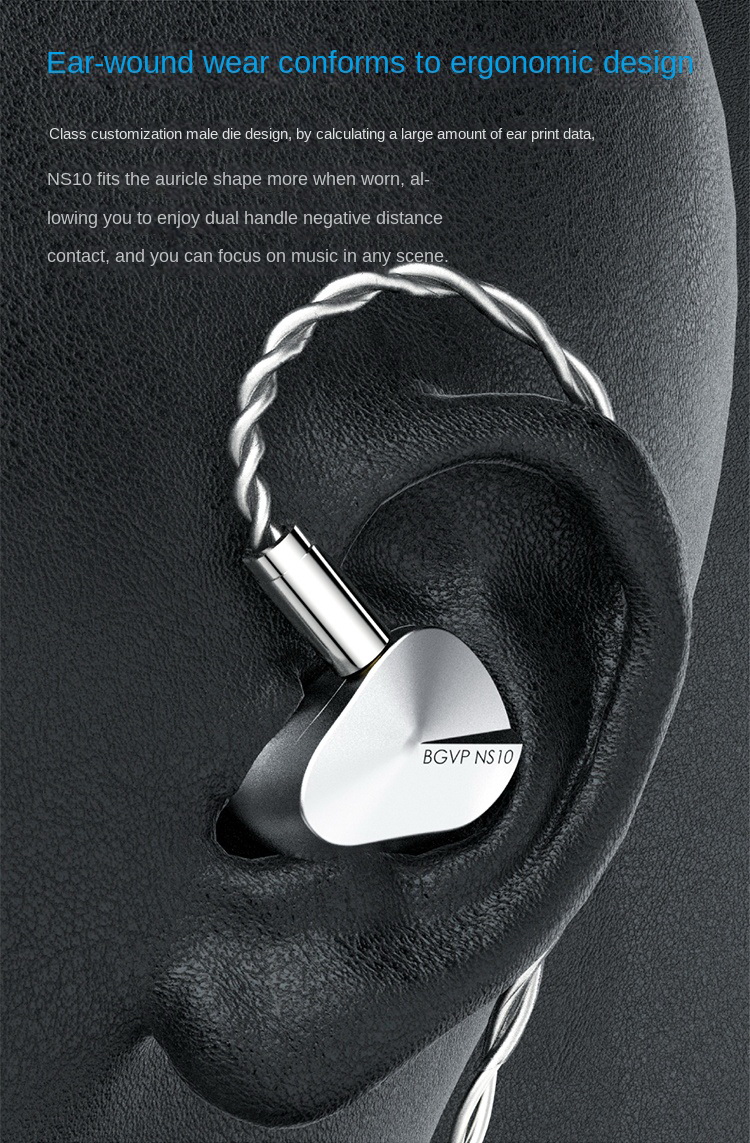 ขาย BGVP NS10 สุดยอดหูฟัง 10 ไดร์เวอร์ 8BA+2DD เสปคอลัง กระแสแรงแห่งปี ประกันศูนย์ไทย