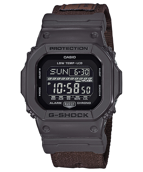นาฬิกา Casio G-Shock G-LIDE Winter 2017 GLS-5600CL Cloth Band Military Color series รุ่น GLS-5600CL-5 (สายผ้านาโต้) ของแท้ รับประกัน1ปี