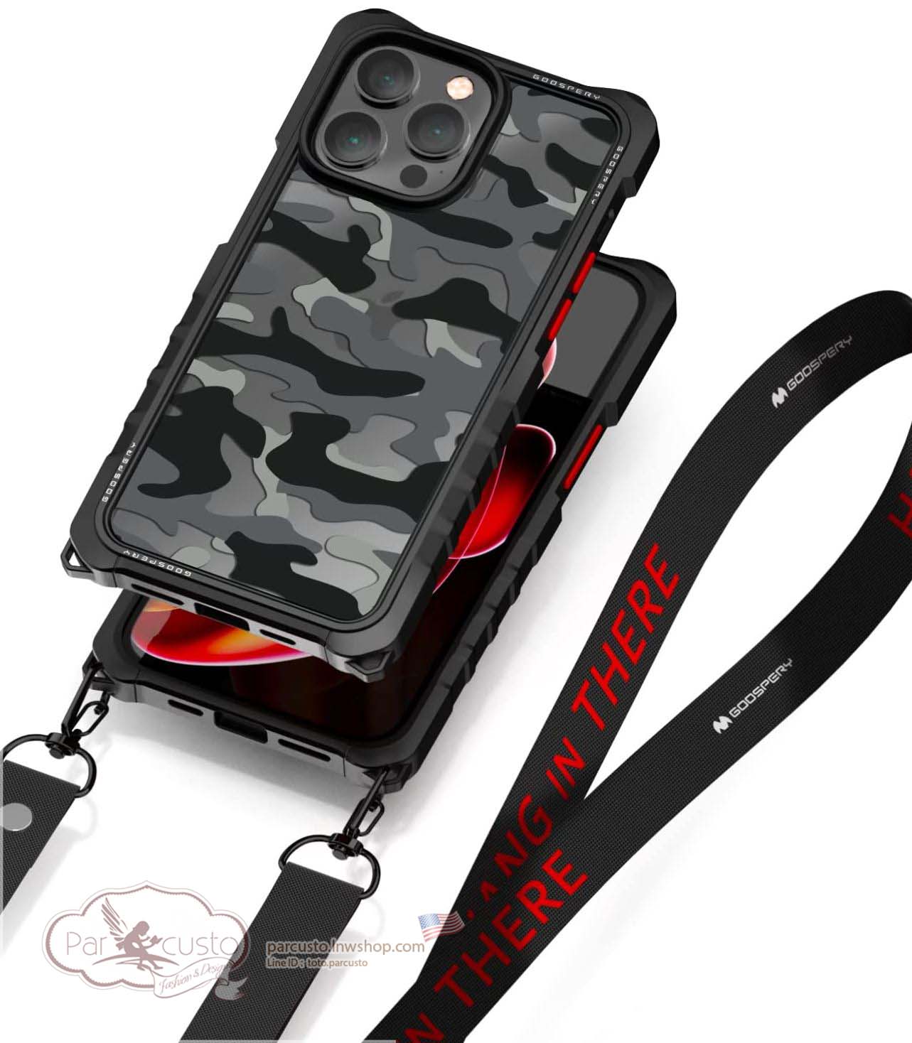 เคสกันกระแทก Apple iPhone 14 Pro Max [Military Collection] จาก GOOSPERY (Pre-order USA)