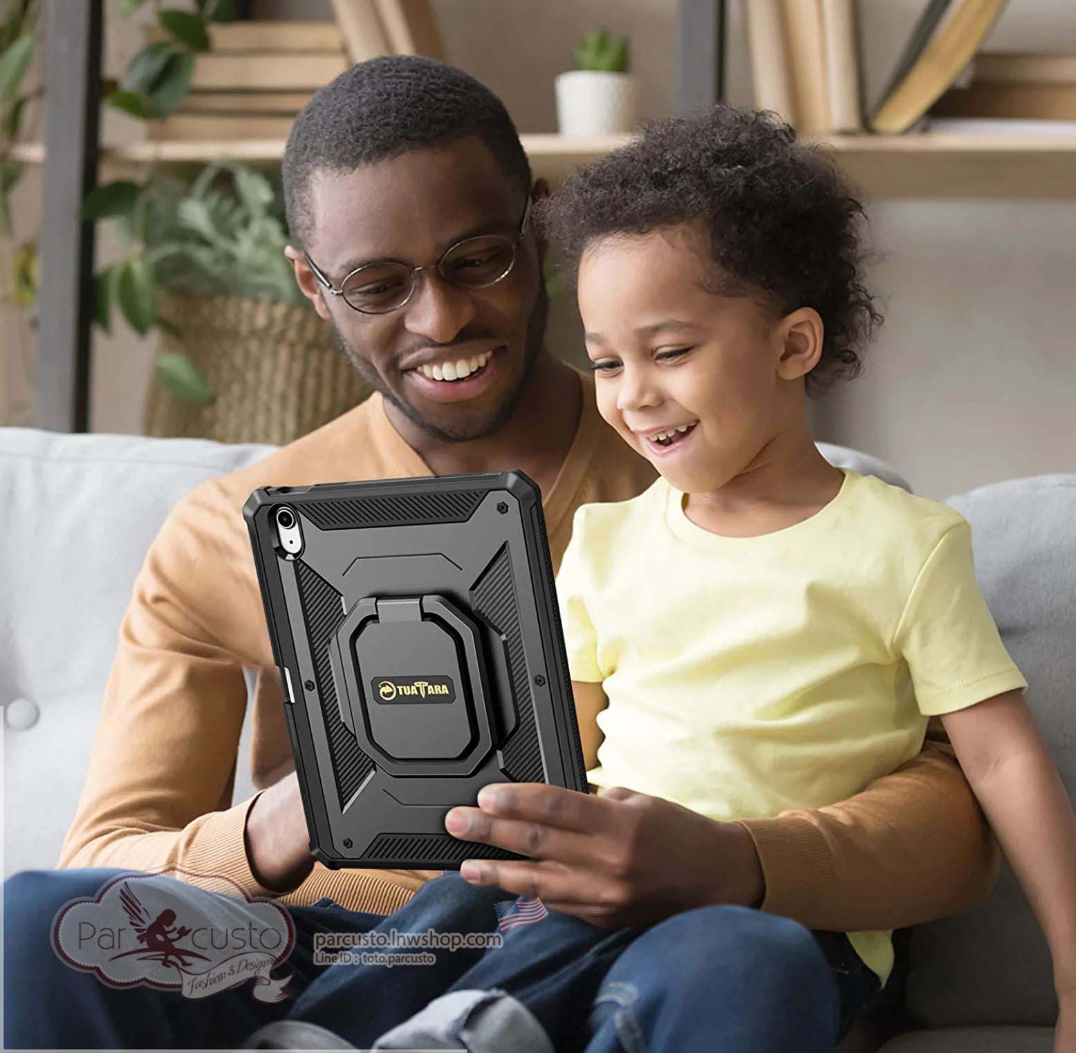 เคสกันกระแทก Apple New iPad 10.9 Gen 10 (2022) [Tuatara Magic Ring] จาก Fintie [Pre-order USA]