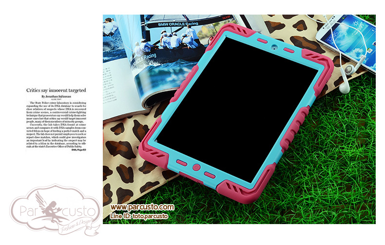 เคสซิลิโคนกันกระแทก Apple iPad mini 1/ 2 Retina จาก PEPKOO [Pre-order]