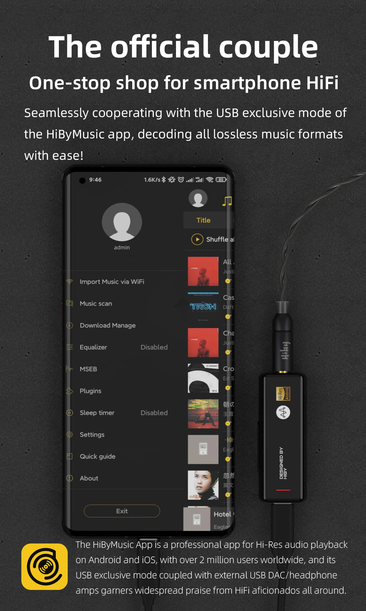ขาย Hiby FC5 DAC& พกพา รองรับ MQA ประกันศูนย์ไทย
