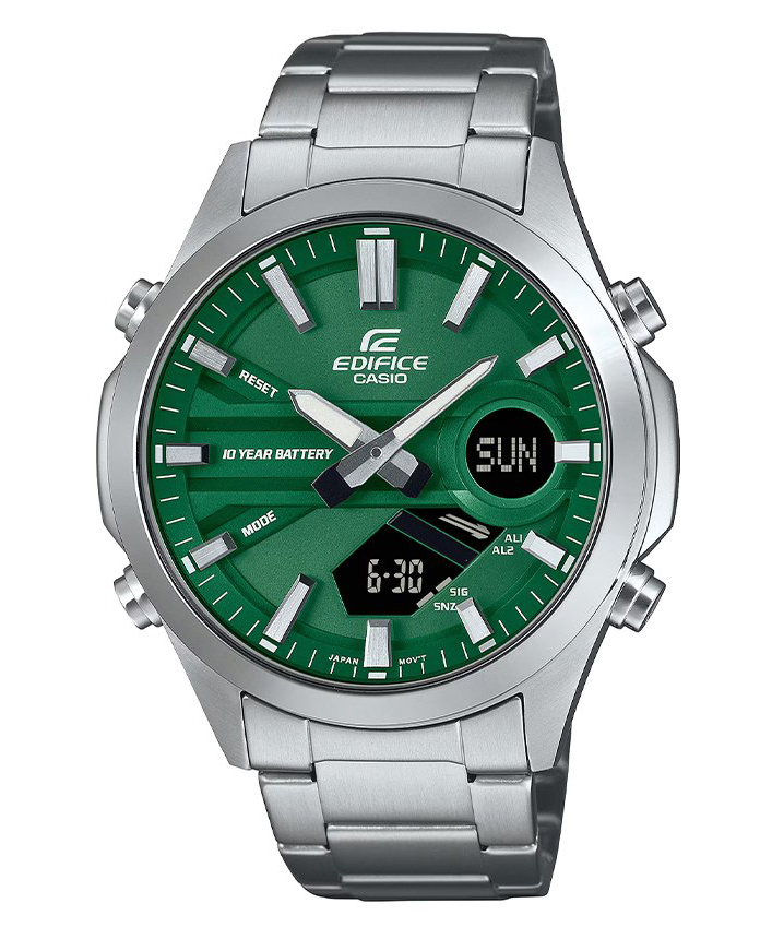 นาฬิกา Casio EDIFICE CHRONOGRAPH แบตเตอรี่ 10 ปี รุ่น EFV-C120D-3A ของแท้ รับประกัน1ปี
