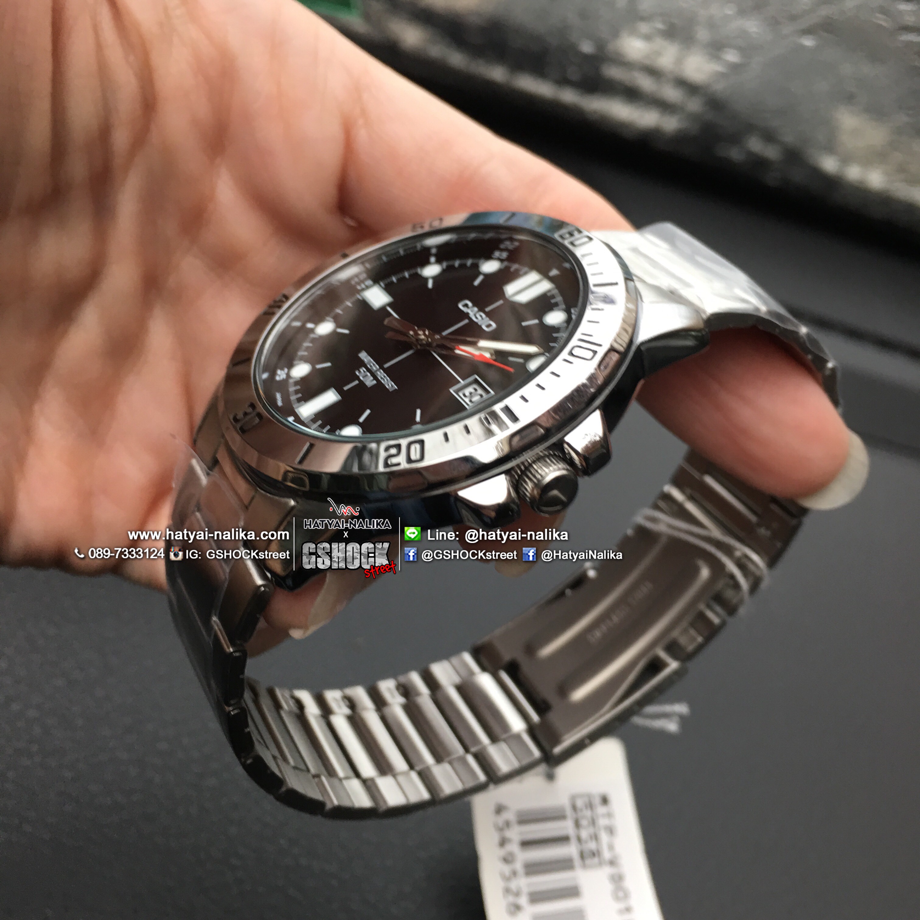 นาฬิกา Casio STANDARD Analog-Men' รุ่น MTP-VD01D-1EV ของแท้ รับประกัน1ปี