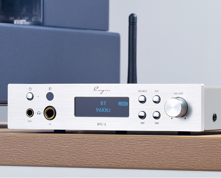 Cayin BTC-2 Bluetooth DAC/AMP ตั้งโต๊ะ ชิป ES9018K2M, Qualcomm QCC5125 รองรับ LDAC ประกันศูนย์ไทย