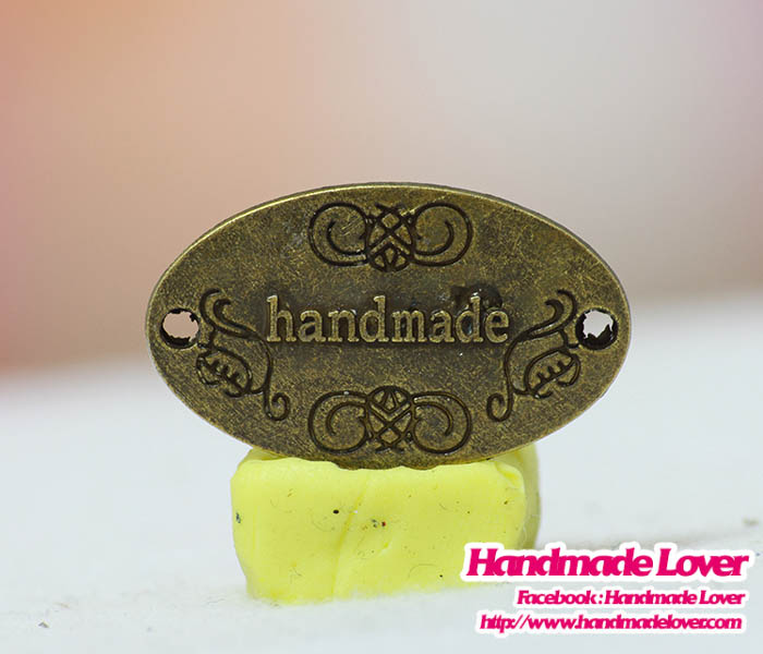 จี้โลหะรูป ป้าย handmade