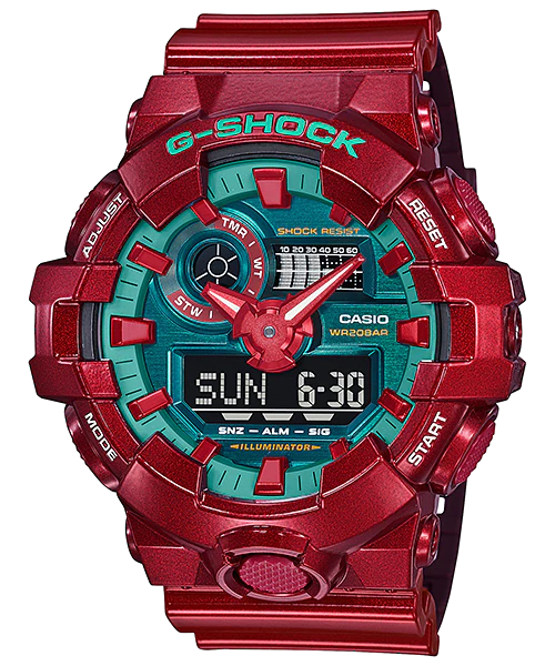 นาฬิกา Casio G-Shock Special color Dragon Boat Racing series รุ่น GA-700DBR-4A ของแท้ รับประกัน1ปี