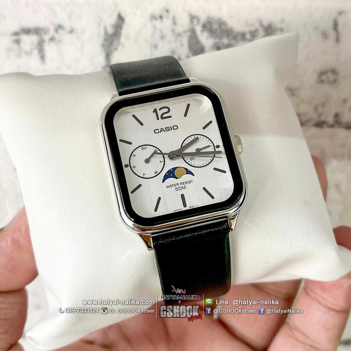 นาฬิกา Casio STANDARD Analog-Men' รุ่น MTP-M305L-7AV ของแท้ รับประกัน1ปี