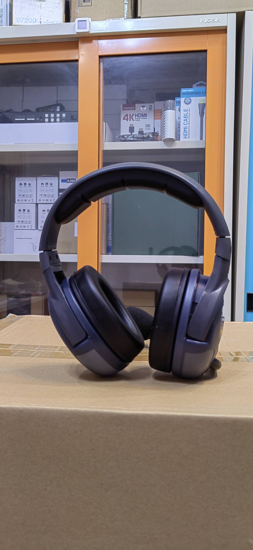 Eartec EVADE EVX9D Light Industrial Full Duplex Wireless Intercom Dual Speaker Headsets