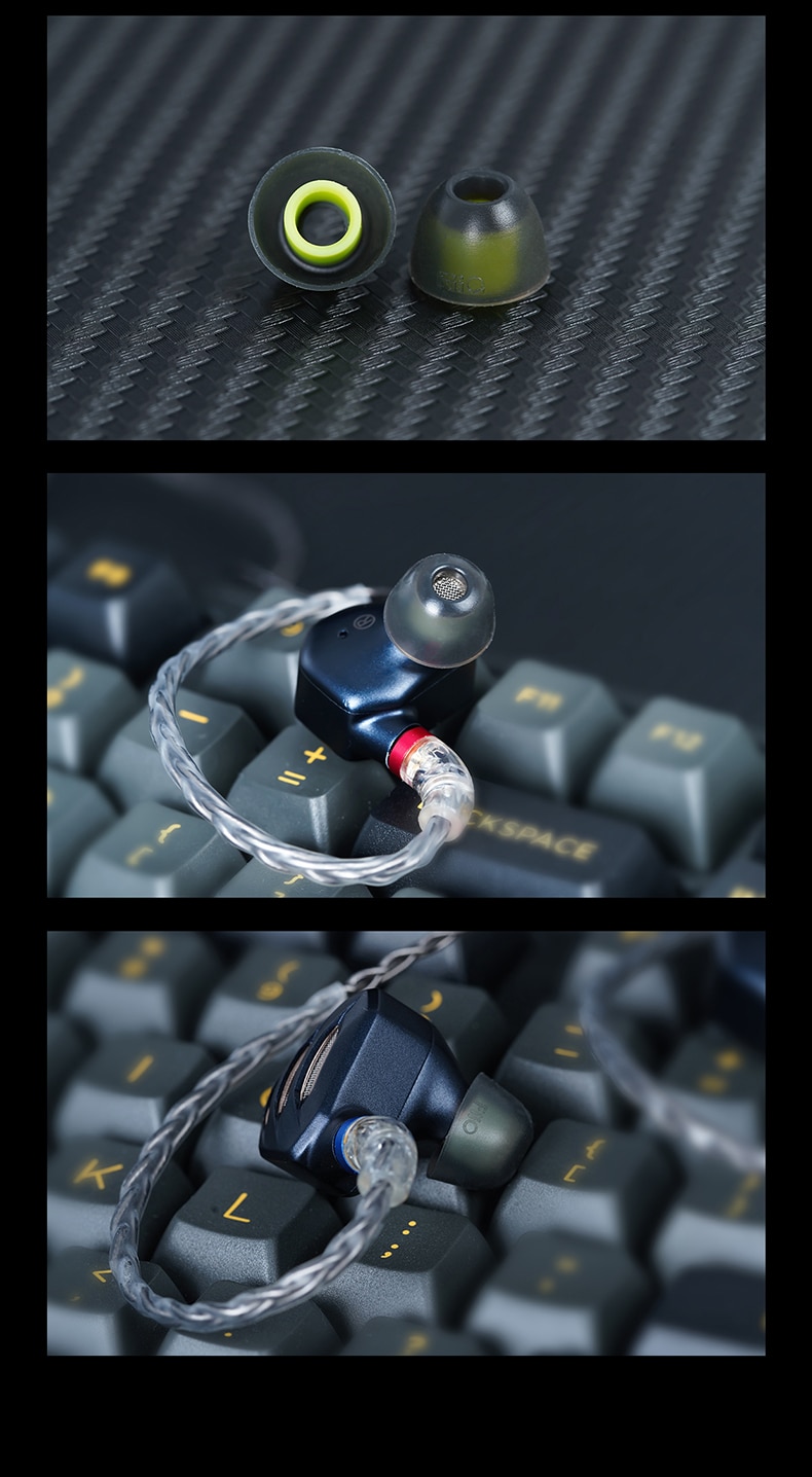 FiiO HS18 สุดยอดจุกหูฟังซิลิโคนเกรดทางการแพทย์ ใส่สบาย เพิ่มความละเอียดเสียง