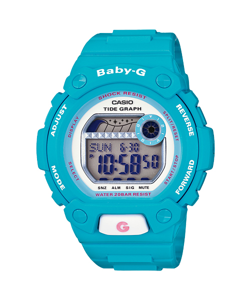นาฬิกา คาสิโอ Casio Baby-G 200-meter water resistance รุ่น BLX-102-2B
