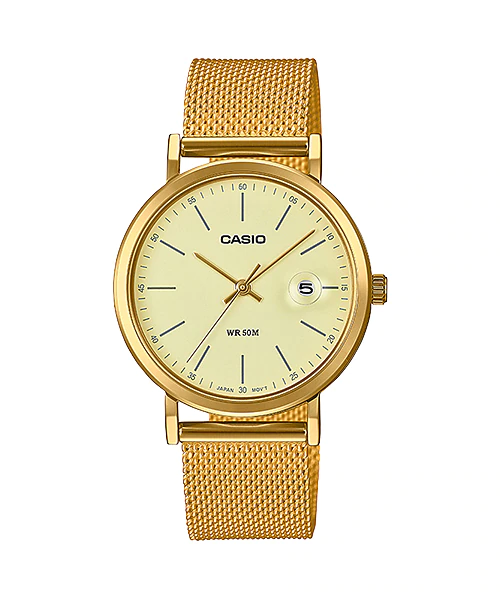 นาฬิกา Casio STANDARD Analog-Ladies' รุ่น LTP-E175MG-9EV ของแท้ รับประกัน1ปี