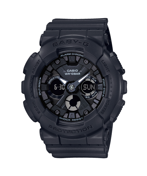 นาฬิกา Casio Baby-G Standard ANALOG-DIGITAL BA-130 series รุ่น BA-130-1A ของแท้ รับประกัน1ปี