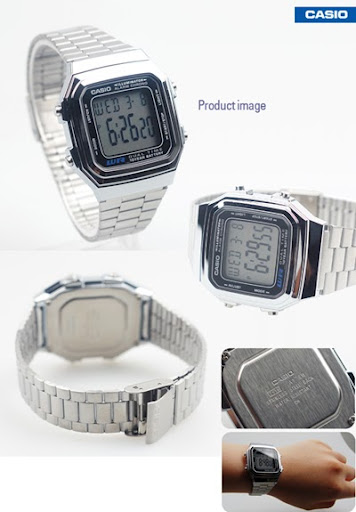 นาฬิกา คาสิโอ Casio STANDARD DIGITAL รุ่น A178WA-1A