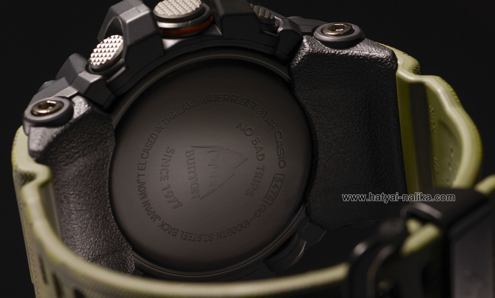 นาฬิกา Casio G-SHOCK x BURTON Mudmaster GG-1000BTN รุ่น GG-1000BTN-1A ของแท้ รับประกัน1ปี