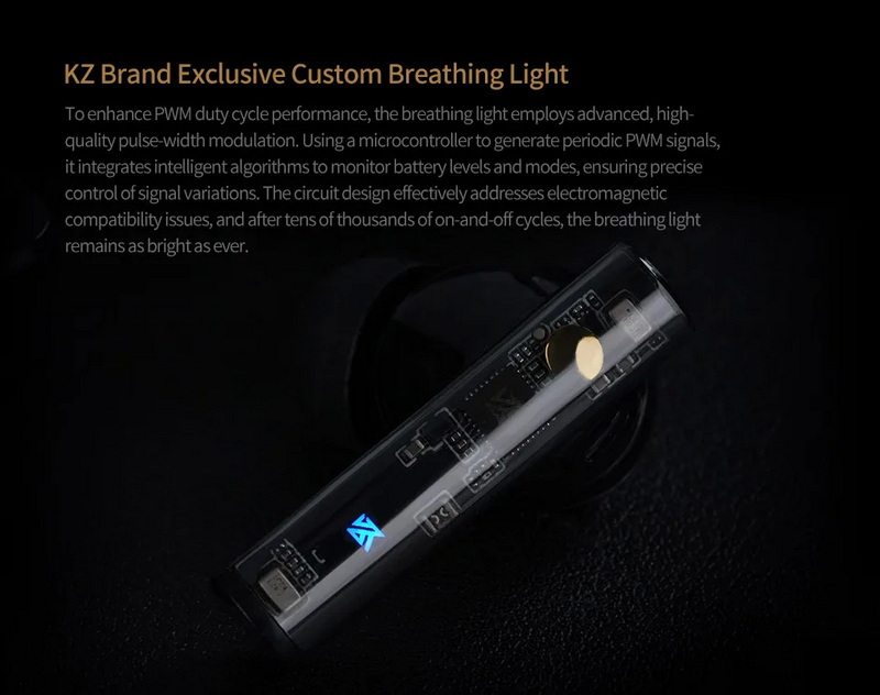 KZ Carol หูฟัง TWS บลูทูธ 5.3 ไดรเวอร์ Dynamic สวมใส่สบาย เสียงดี ประกันศูนย์ไทย