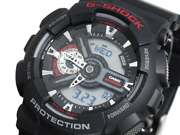 นาฬิกา คาสิโอ Casio G-Shock Standard Analog-Digital รุ่น GA-110-1A (DARK SAMURAI)