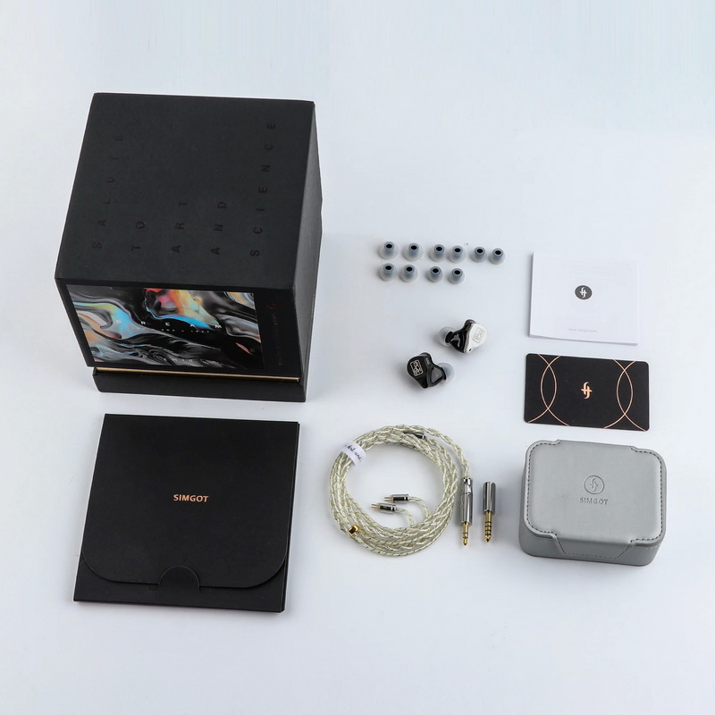 SIMGOT EM10 หูฟัง IEMs 10 ไดรเวอร์ 1DD+8BA+1PZT สำหรับนักฟัง Audiophiles ประกันศูนย์ไทย