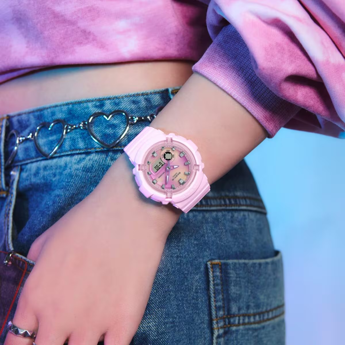 นาฬิกา Casio Baby-G BGA-280TD Tie-Dye series รุ่น BGA-280TD-4A ของแท้ รับประกัน1ปี