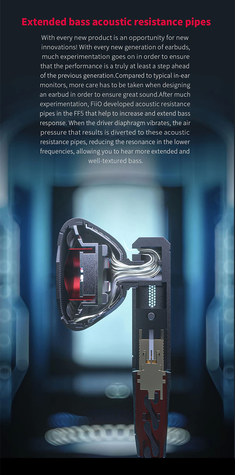 ขาย FiiO FF5 หูฟังเอียบัดไดรเวอร์ไดนามิก 14.2mmรุ่นใหม่ บอดี้อลูมิเนียม ถอดสายได้ ประกันศูนย์ไทย