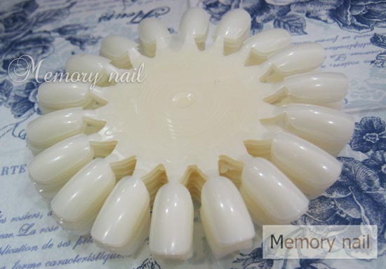เล็บ PVC ขุ่นเต็มเล็บ, เล็บ PVC, เล็บปลอม, เล็บสีธรรมชาติ