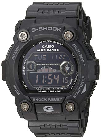 นาฬิกา Casio G-Shock GW-7900 Solar Power รุ่น GW-7900B-1 ของแท้ รับประกัน1ปี (พลังงานแสง,มัลติแบน 6)