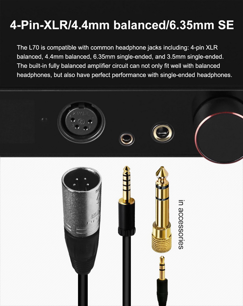 ขาย Topping L70 Full Balanced NFCA Headphone Amplifier ประกันศูนย์ไทย