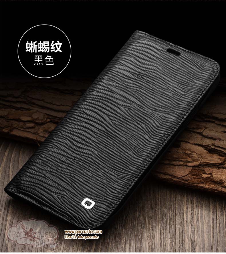 เคสหนังแท้ Apple iPhone X มี Texture จาก QIALINO [Pre-order]