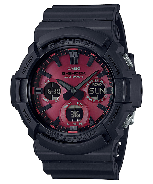นาฬิกา Casio G-Shock Special color ADRENALINE RED series รุ่น GAS-100AR-1A ของแท้ รับประกัน1ปี