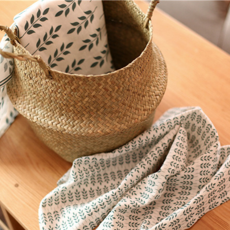 ตะกร้าสานใส่ต้นไม้