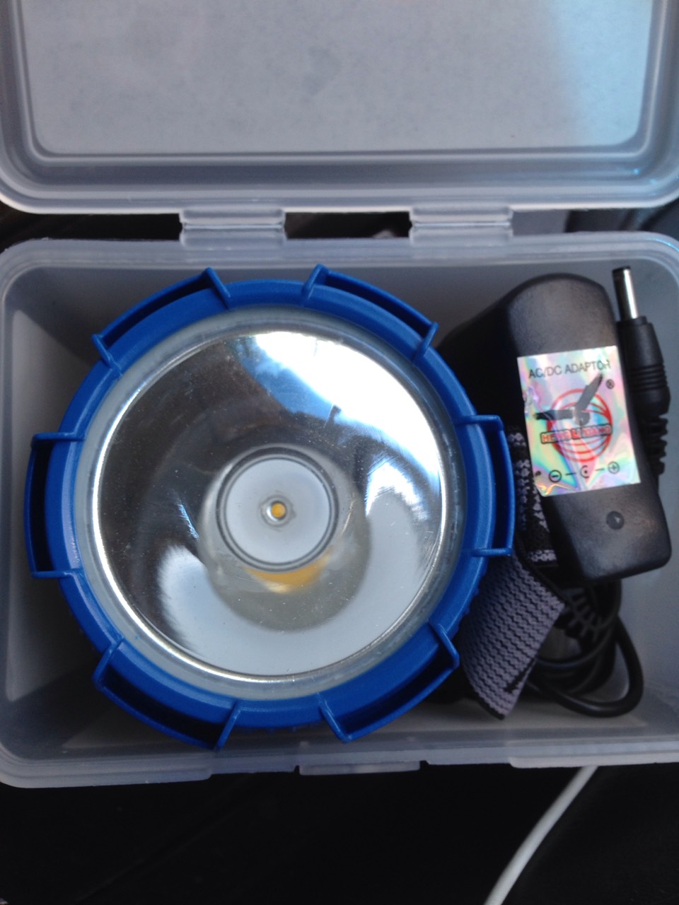 HL309 ไฟคาดหัวส่องสัตว์ 10 W.กันน้ำสีเหลือง