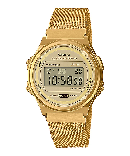 นาฬิกา คาสิโอ Casio Vintage DIGITAL A171 series รุ่น A171WEMG-9A ของแท้ รับประกัน 1 ปี