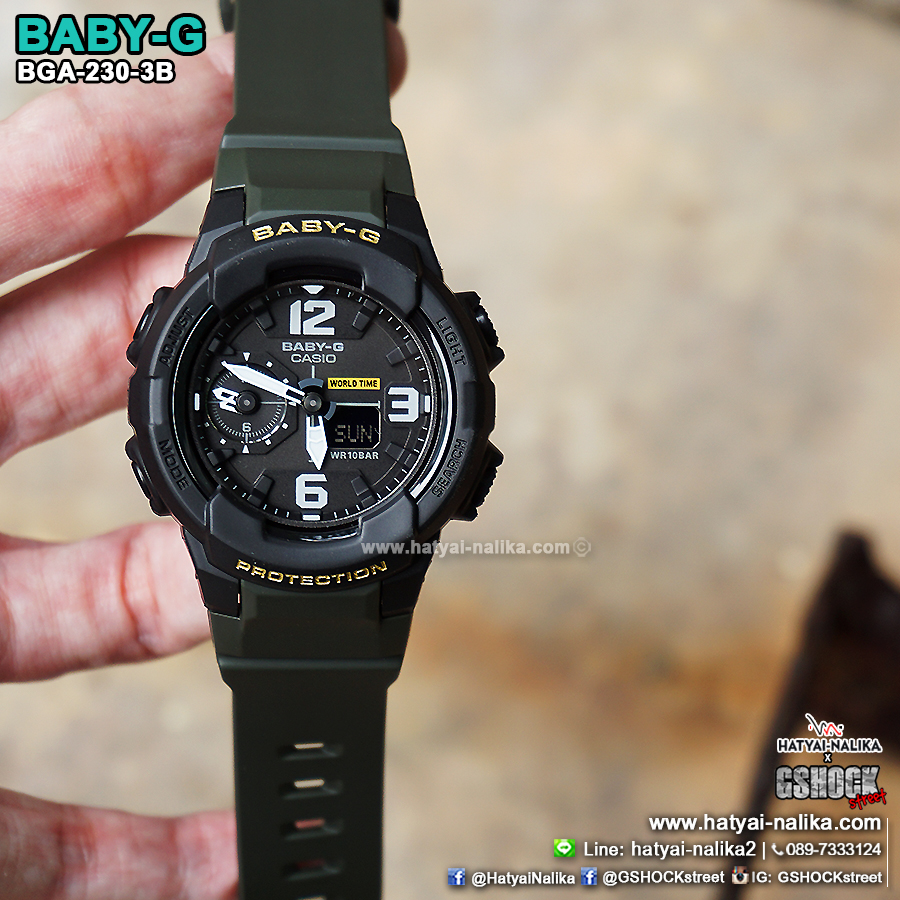นาฬิกา Casio Baby-G Urban Utility series รุ่น BGA-230-3B ของแท้ รับประกัน1ปี