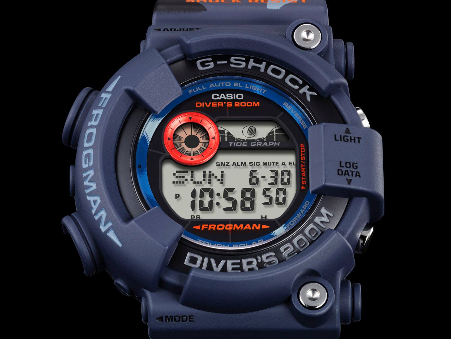 นาฬิกา คาสิโอ Casio G-Shock FROGMAN Limited กบลายพราง รุ่น GF-8250CM-2JR "Men in CAMOUFLAGE" (JAPAN)