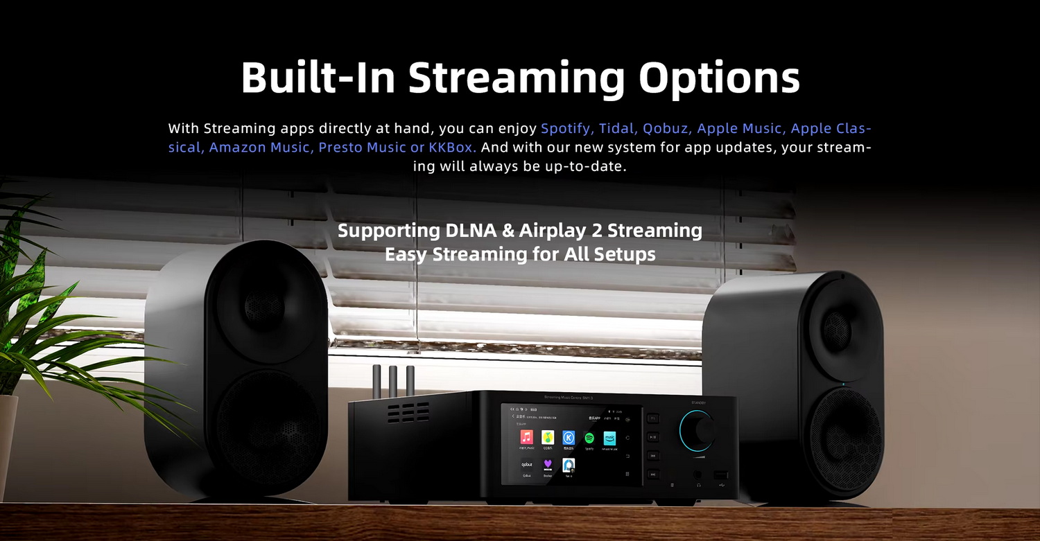 [สั่งจองล่วงหน้า] Shanling SM1.3 Hi-Fi Streamer DAC ระดับเรือธง รองรับ MQA Dual Hi-Res ประกันศูนย์ไทย