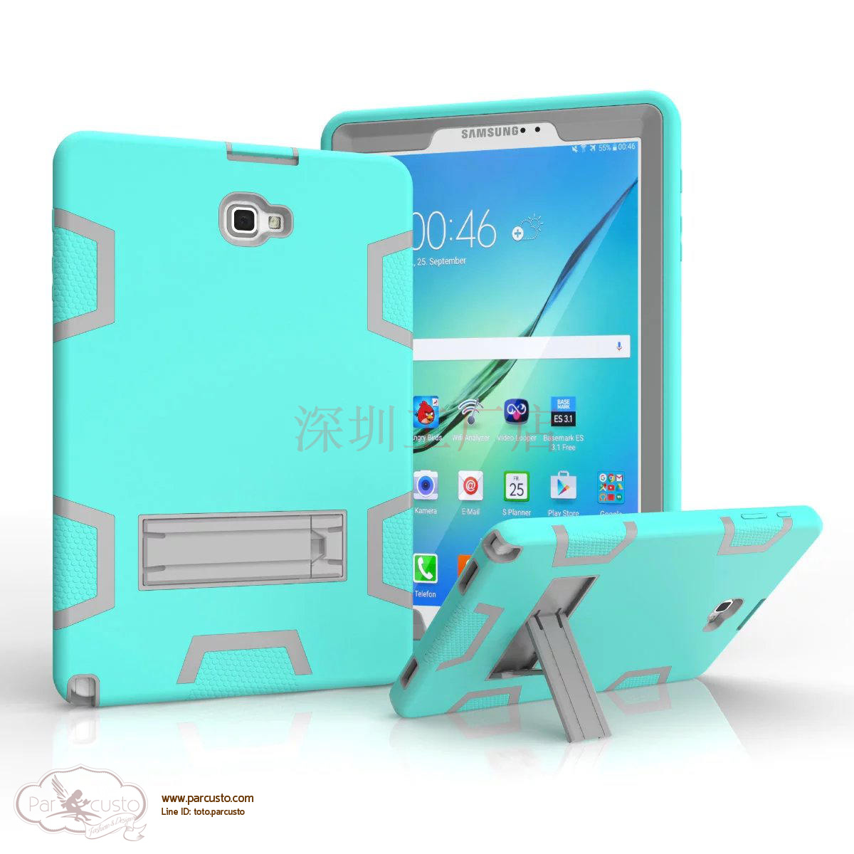 เคสกันกระแทก Samsung Galaxy Tab A 10.1 with S Pen (P580 / P585) จาก Tading