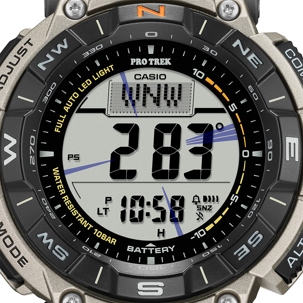 นาฬิกา คาสิโอ Casio PRO TREK PRG-340 Series รุ่น PRG-340T-7 ของแท้ รับประกัน1ปี