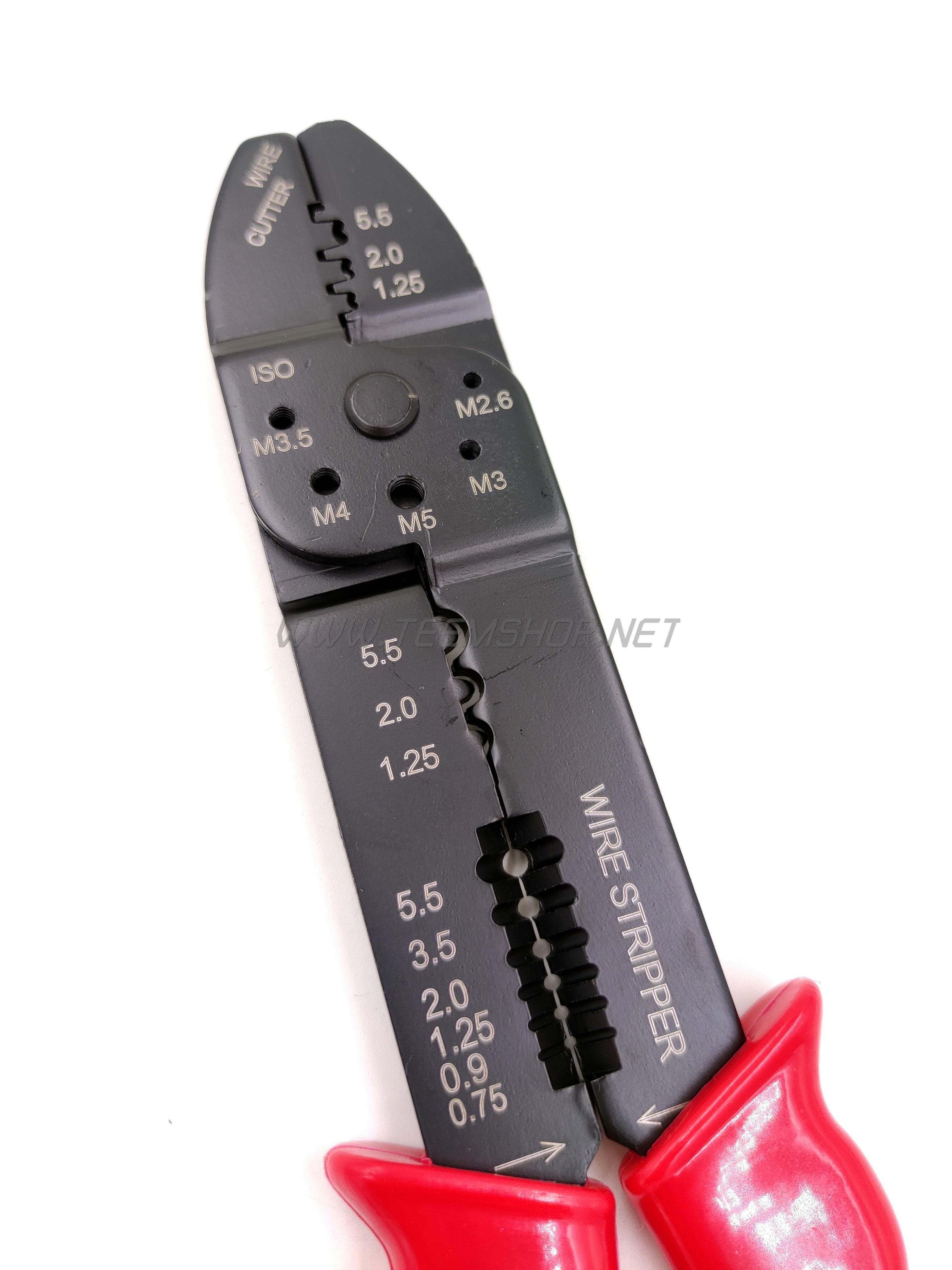 KANZAWA คีมย้ำหัวสาย NO.600A ย้ำหางปลา Made in Taiwan