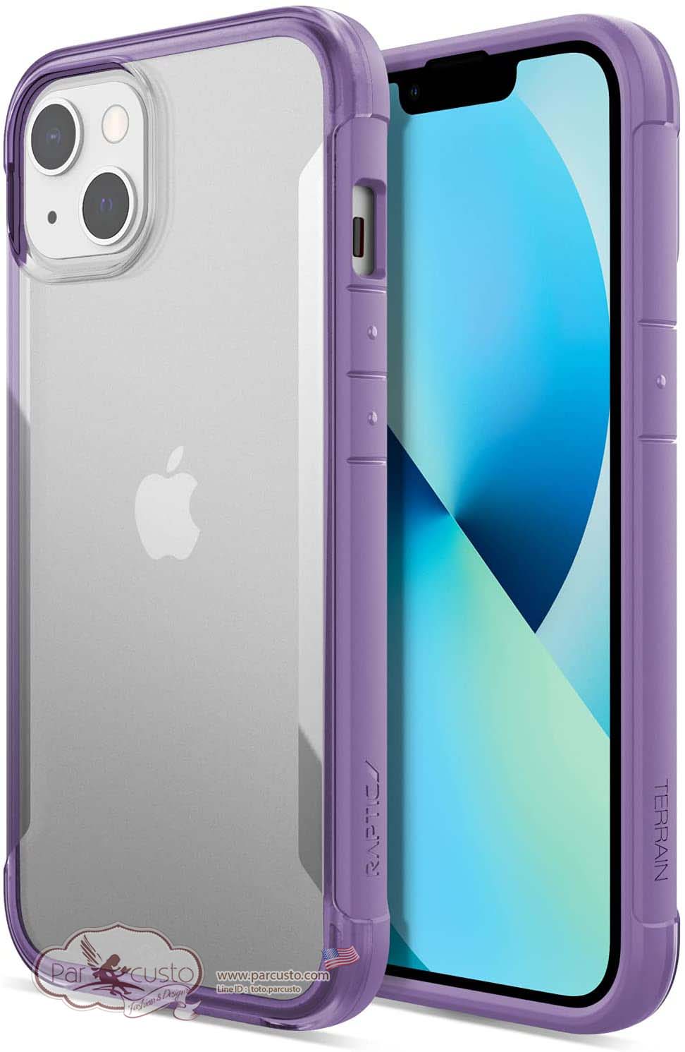 เคสกันกระแทกรักษ์โลกสำหรับ iPhone 13 [Terrain] จาก Raptic [Pre-order USA]