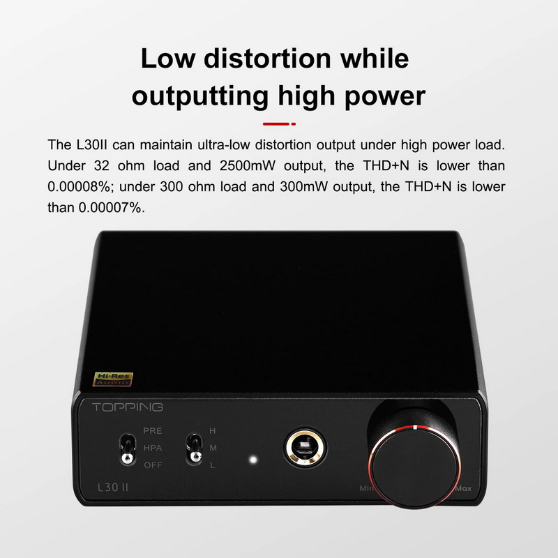 ขาย Topping L30ii NFCA Headphone Amplifier ภาคขยายเสียงหูฟัง