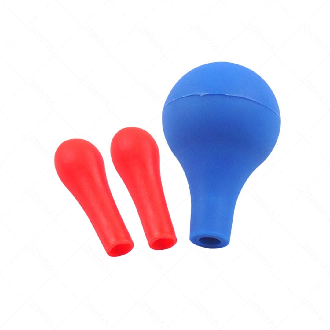 จุกยางเป่าลม ใช้กับหลอดหยด (Pipette Bulb) มี 3 ขนาดให้เลือก