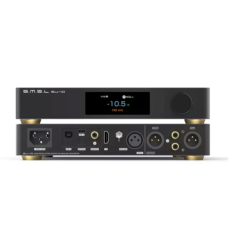 ขาย SMSL SU-10 DAC ตั้งโต๊ะประสิทธิภาพสูง รองรับ MQA, LDAC, Dual Hi-Res ประกันศูนย์ไทย