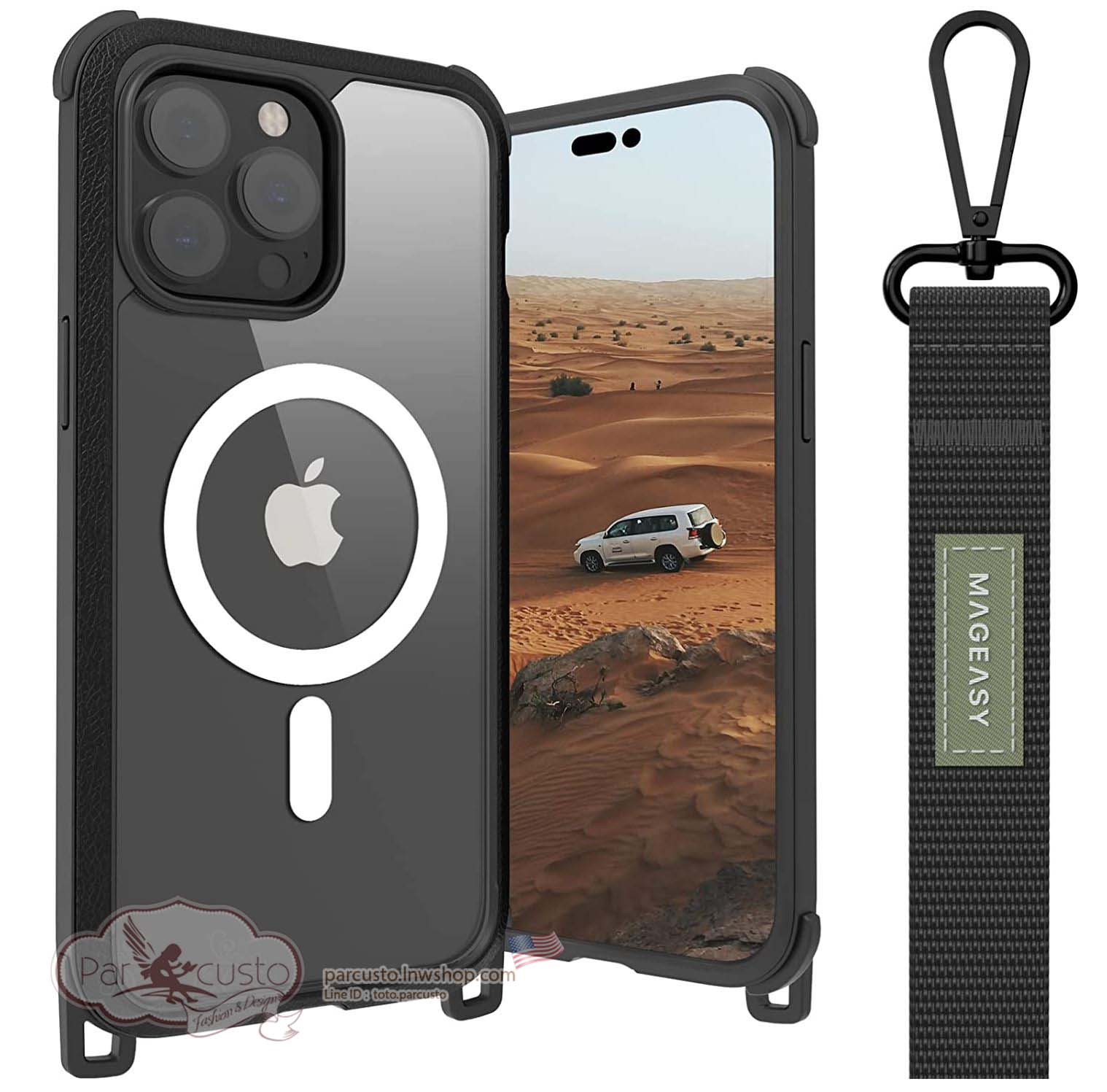 เคสกันกระแทก Apple iPhone 14 Pro Max [MagSafe Case] จาก MAGEASY (Pre-order USA)