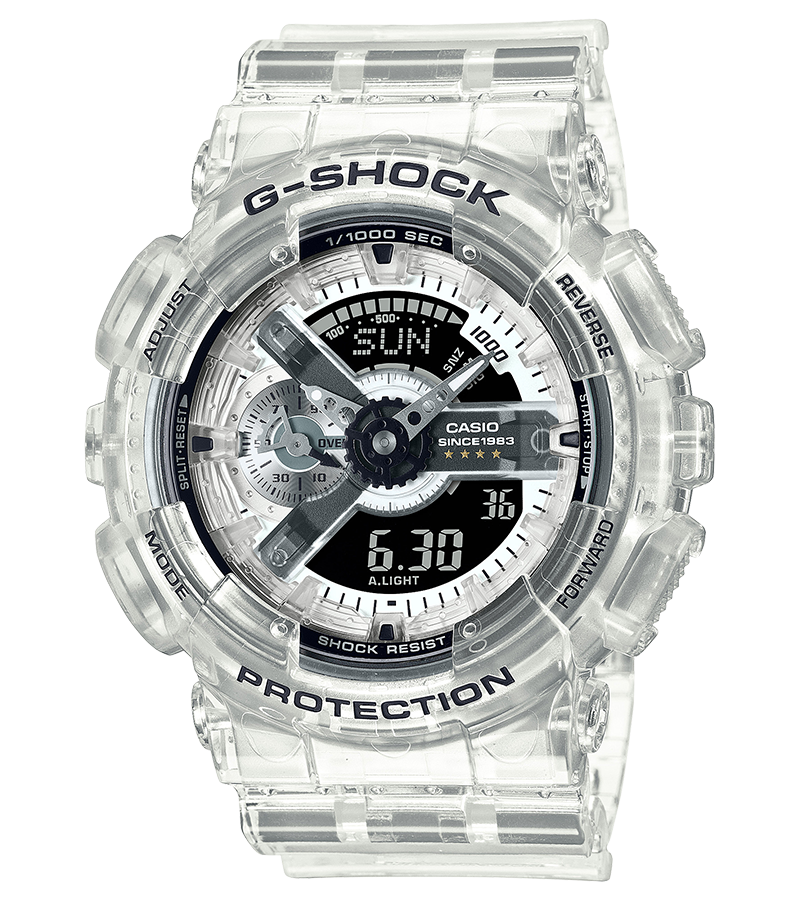 นาฬิกา Casio G-Shock 40th Anniversary CLEAR REMIX รุ่น GA-114RX-7A ของแท้ รับประกัน1ปี