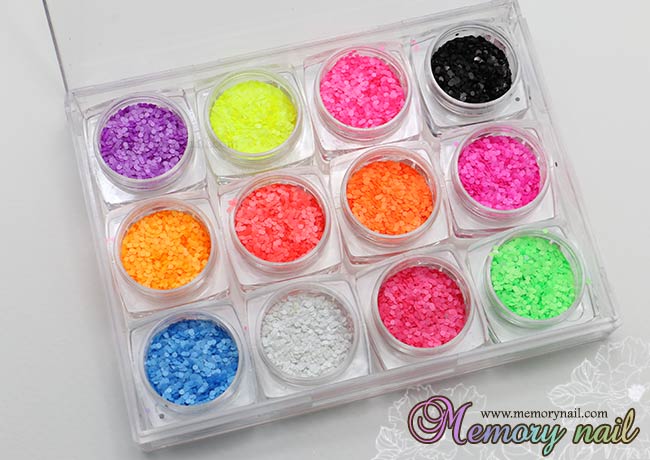 กากเพชร ทรงกลม 12 สี โทนสะท้อนแสง ขนาด 1.2 มิลลิเมตร