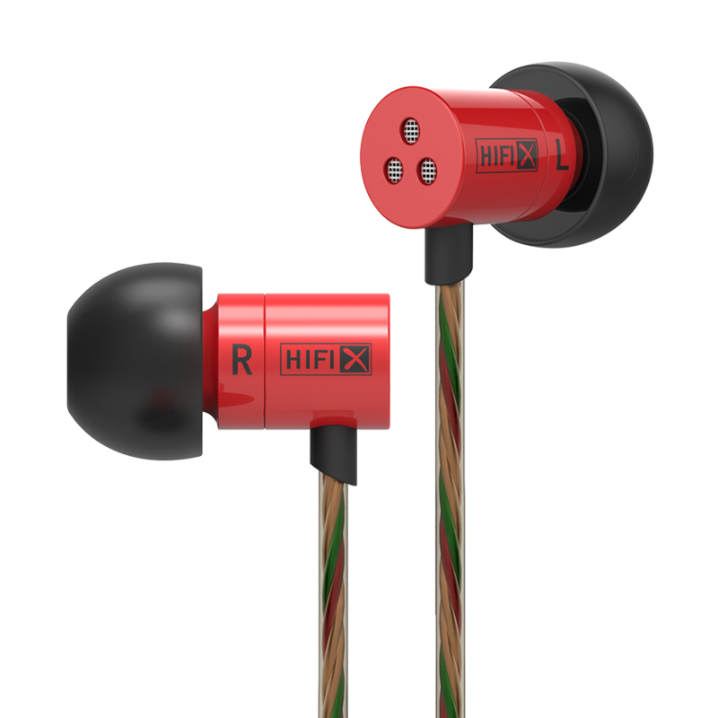 ขาย KZ HDS1 (มีไมค์ในตัว) หูฟังอินเอียร์แนวใหม่จิ๋วแต่แจ๋ว ให้คุณภาพเสียงระดับ HD (สีแดง)