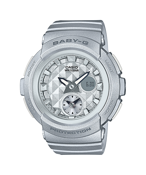นาฬิกา Casio Baby-G BGA-195 Studs Dial series รุ่น BGA-195-8A ของแท้ รับประกัน1ปี